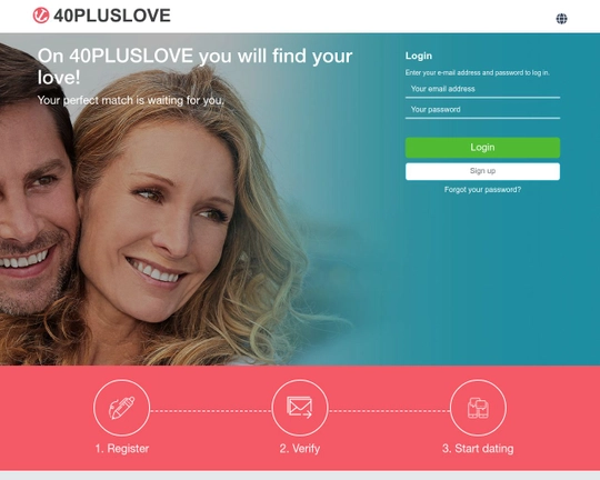40PlusLove Logo