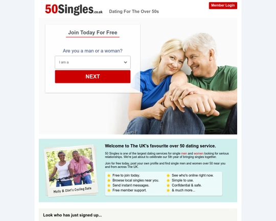 50singles.co.uk Logo