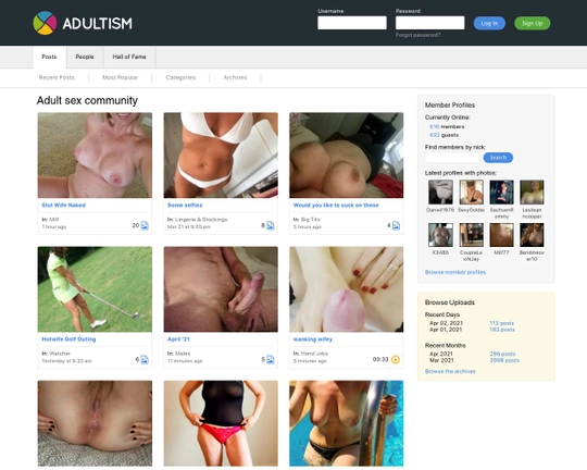 Adult Sex Community Logo