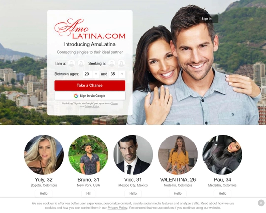 Amo Latina Logo