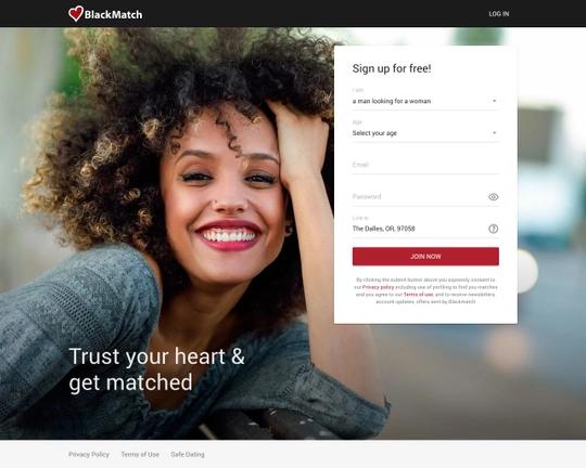 BlackMatch.com Logo