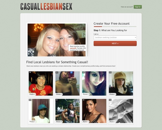 Casual Lesbian Sex Logo