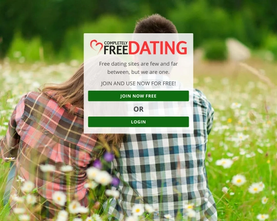 Completely Free Dating Logo