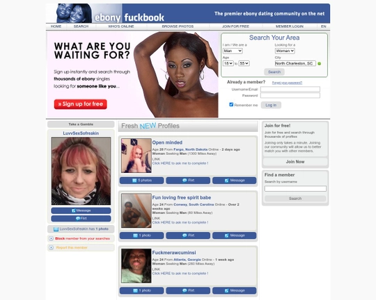 Ebony Fuckbook Logo