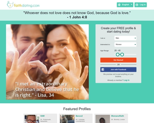 Faith Dating Logo