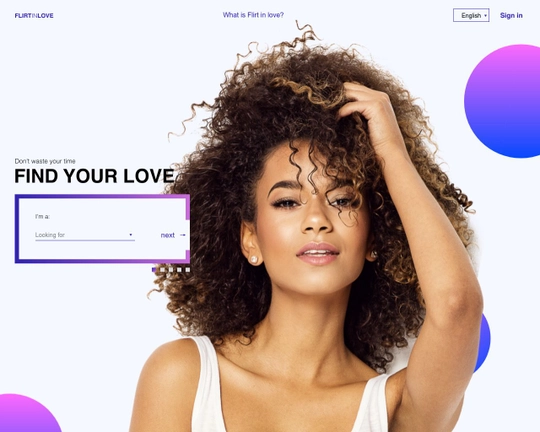 Flirt in Love Logo