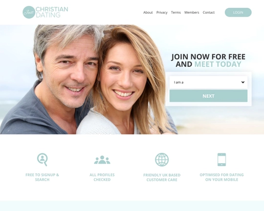 Just Christian Dating Logo