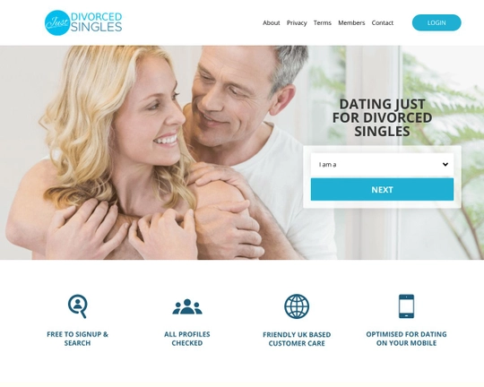 Just Divorced Singles Logo