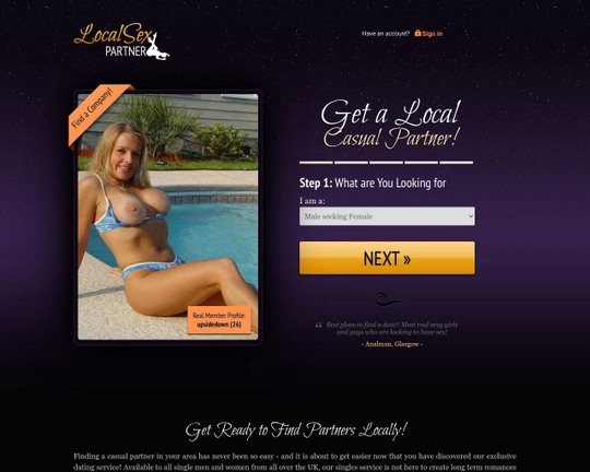 Local Sex Partner Logo