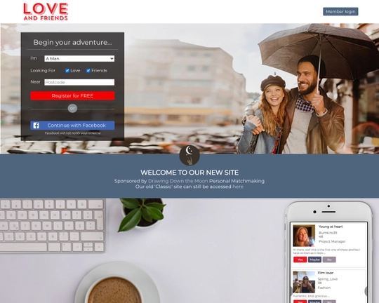 LoveAndFriends.com Logo