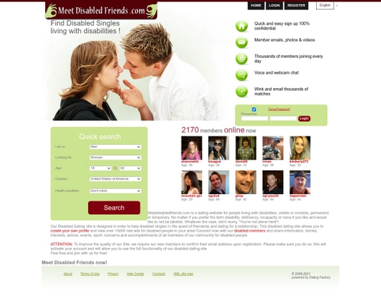Meet Disabled Friends Logo