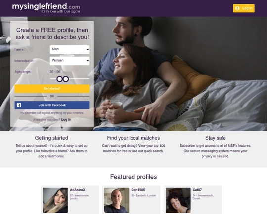 MySingleFriend.com Logo