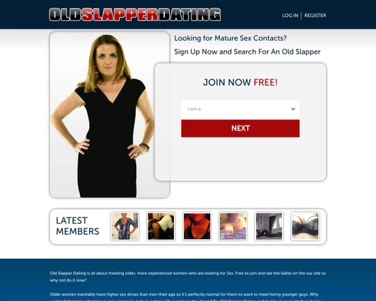 Old Slapper Dating Logo