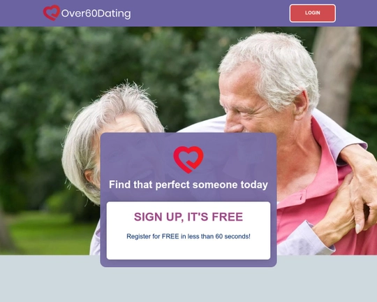 Over 60 Dating Logo