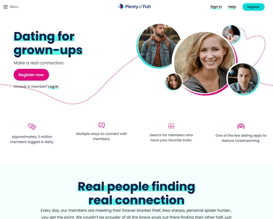 Plenty Of Fish Logo