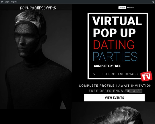 Pop Up Speeddating Logo