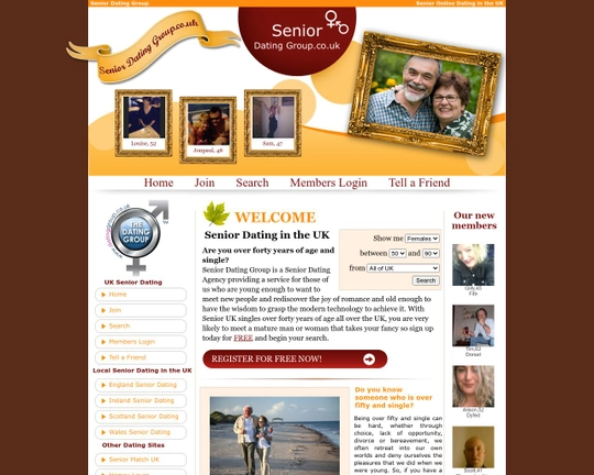 Senior Dating Group Logo