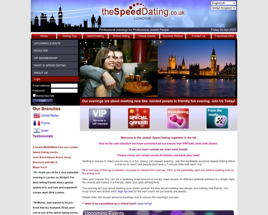 theSpeedDating Logo