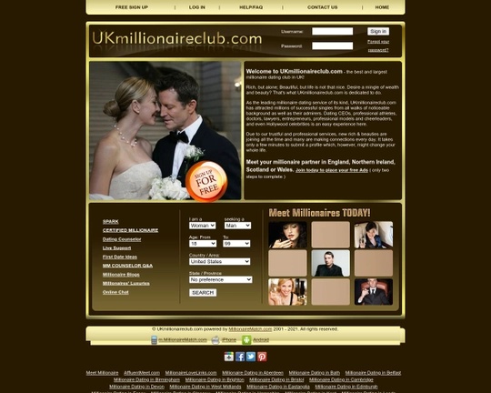 UKmillionaireclub Logo
