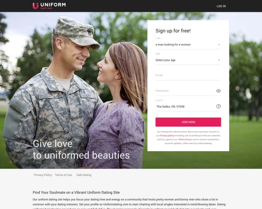 UniformDating.com Logo